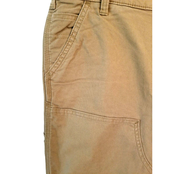 Carhartt Crawford Double Front Women's Pants Sz 16 R 38x30 Slim‎ Fit Rugged Flex - Picture 5 of 9